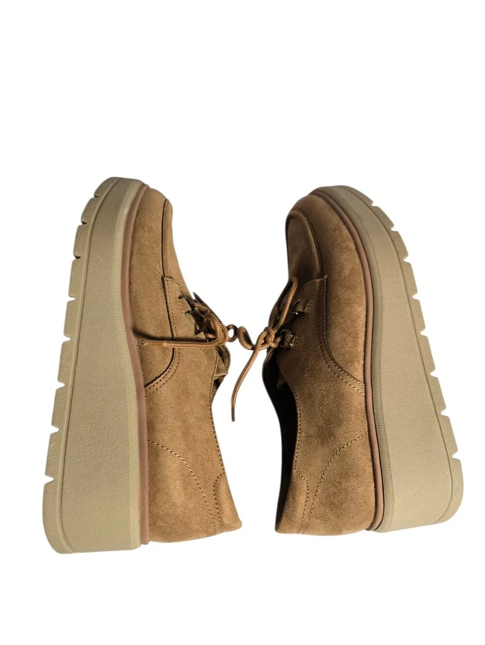Dr. Scholl's Nice Day Max Platform Lug Oxford - Honey Brown